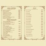 Menu La Rencontre Marrakech Marrakech June 2023 192920